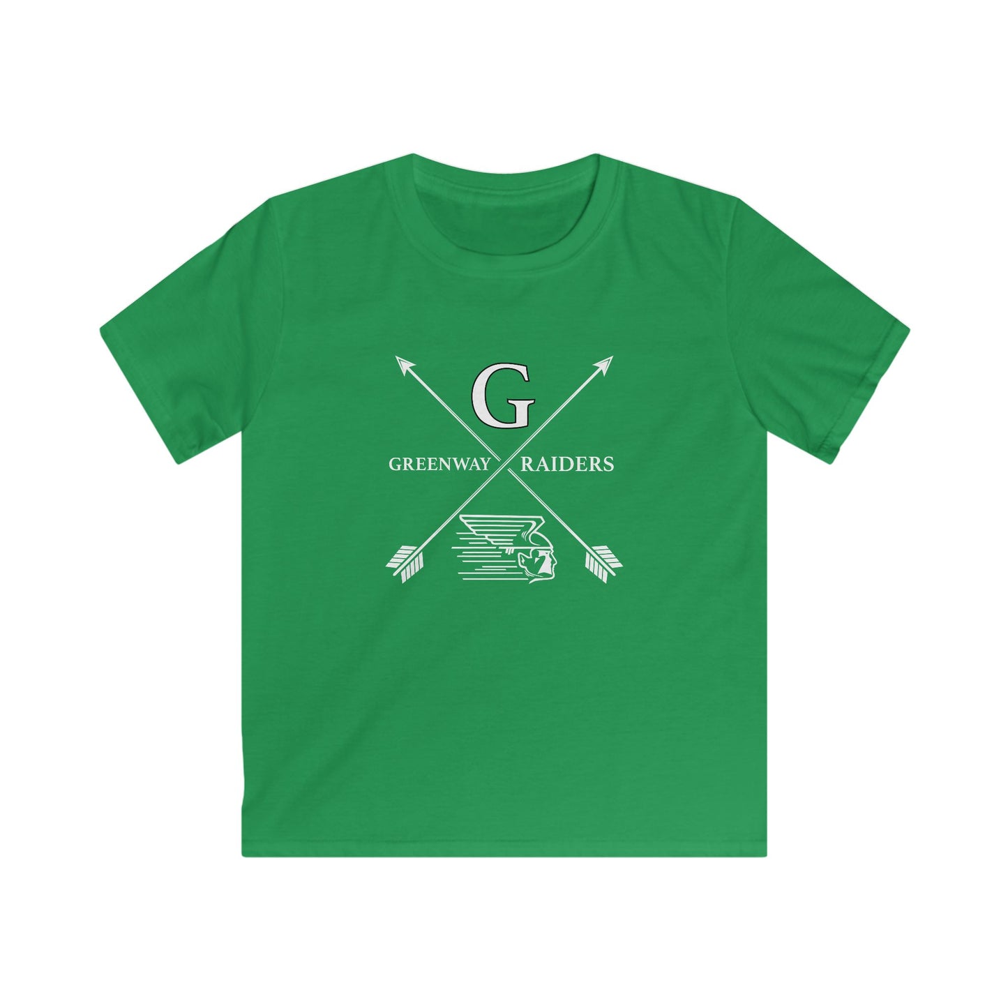 Greenway Raiders Archery Kids Softstyle T-Shirt