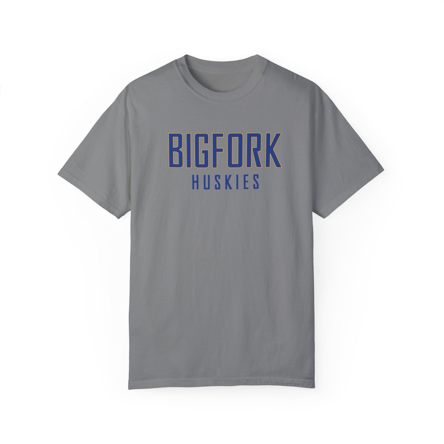 Bigfork Huskies Wordmark Unisex Garment-Dyed T-shirt