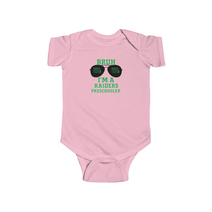 BRUH I’m A Raiders Preschooler Infant Bodysuit