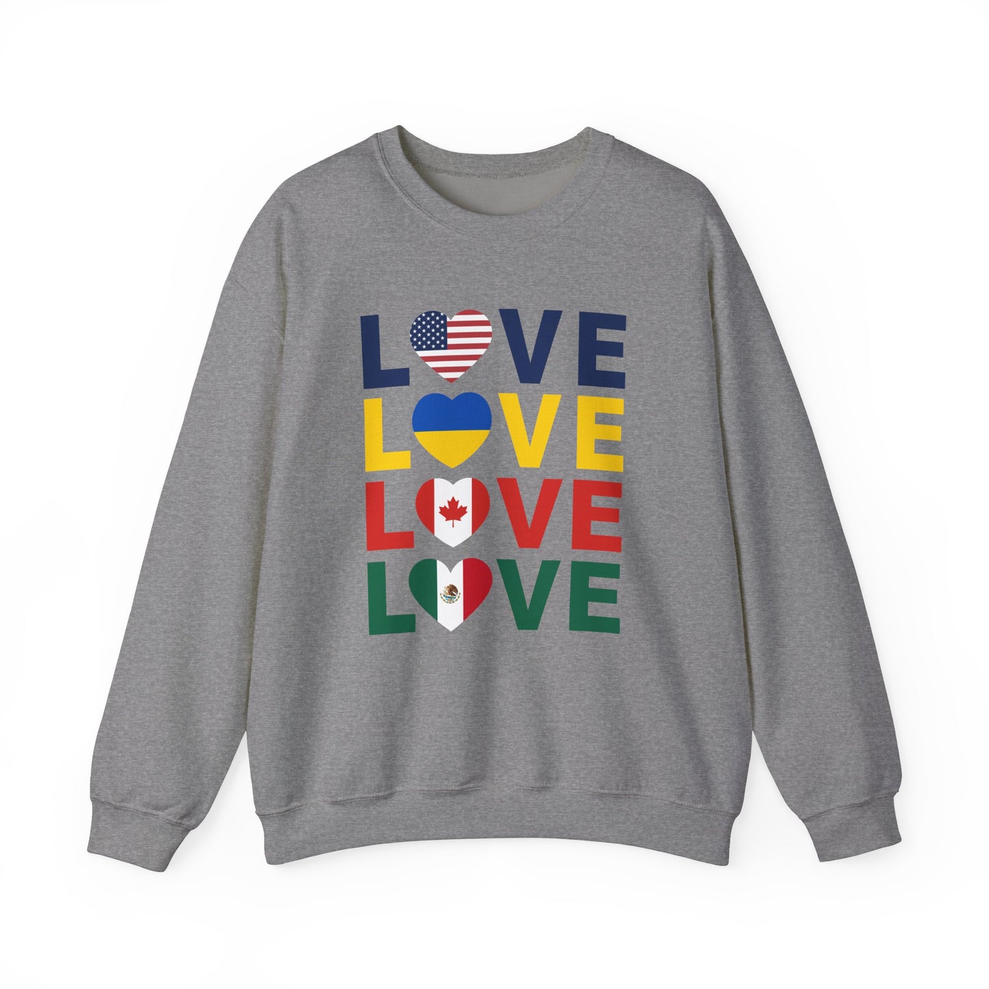 LOVE United Crewneck Sweatshirt 🌎❤️