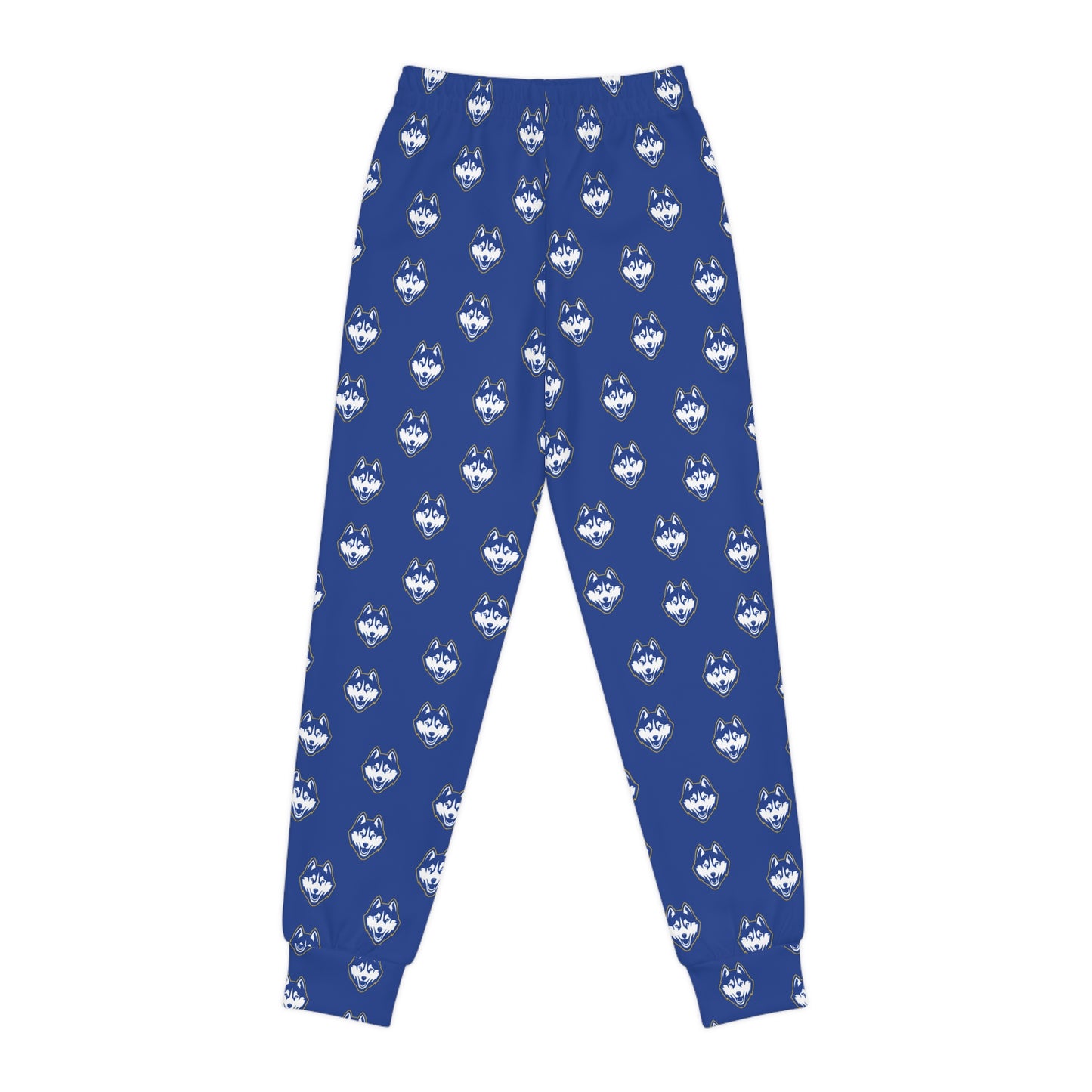 Bigfork Huskies Youth Joggers – All-Over Logo Print