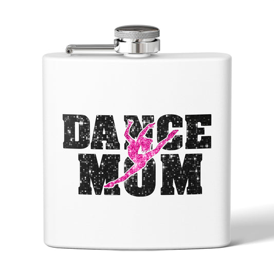 Dance Mom Emergency Hydration Flask – 6oz Stainless Sass for Recitals, Rehearsals & Sanity