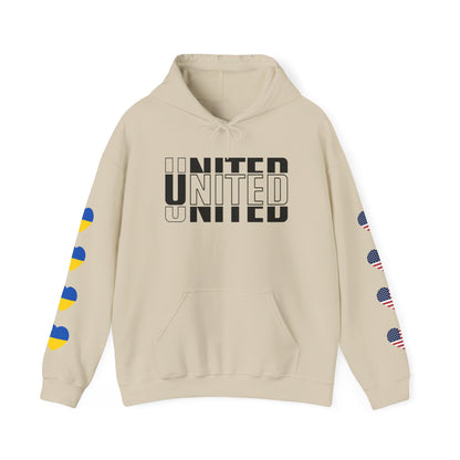 LOVE United - USA Ukraine Hoodie