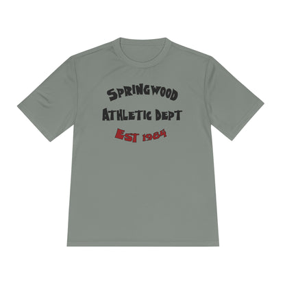 Springwood High Athletic Dept. Tee – Class of 1984 Horror Fan Sports Shirt