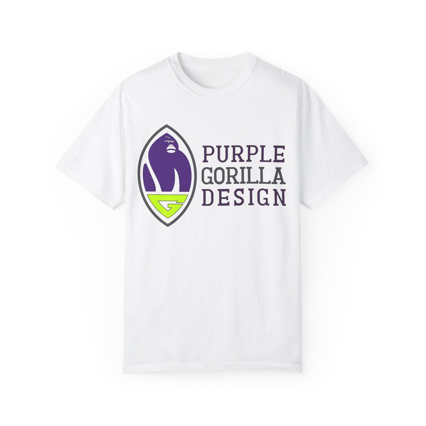 Purple Gorilla Design Logo Tee – Stay Purple in Comfort