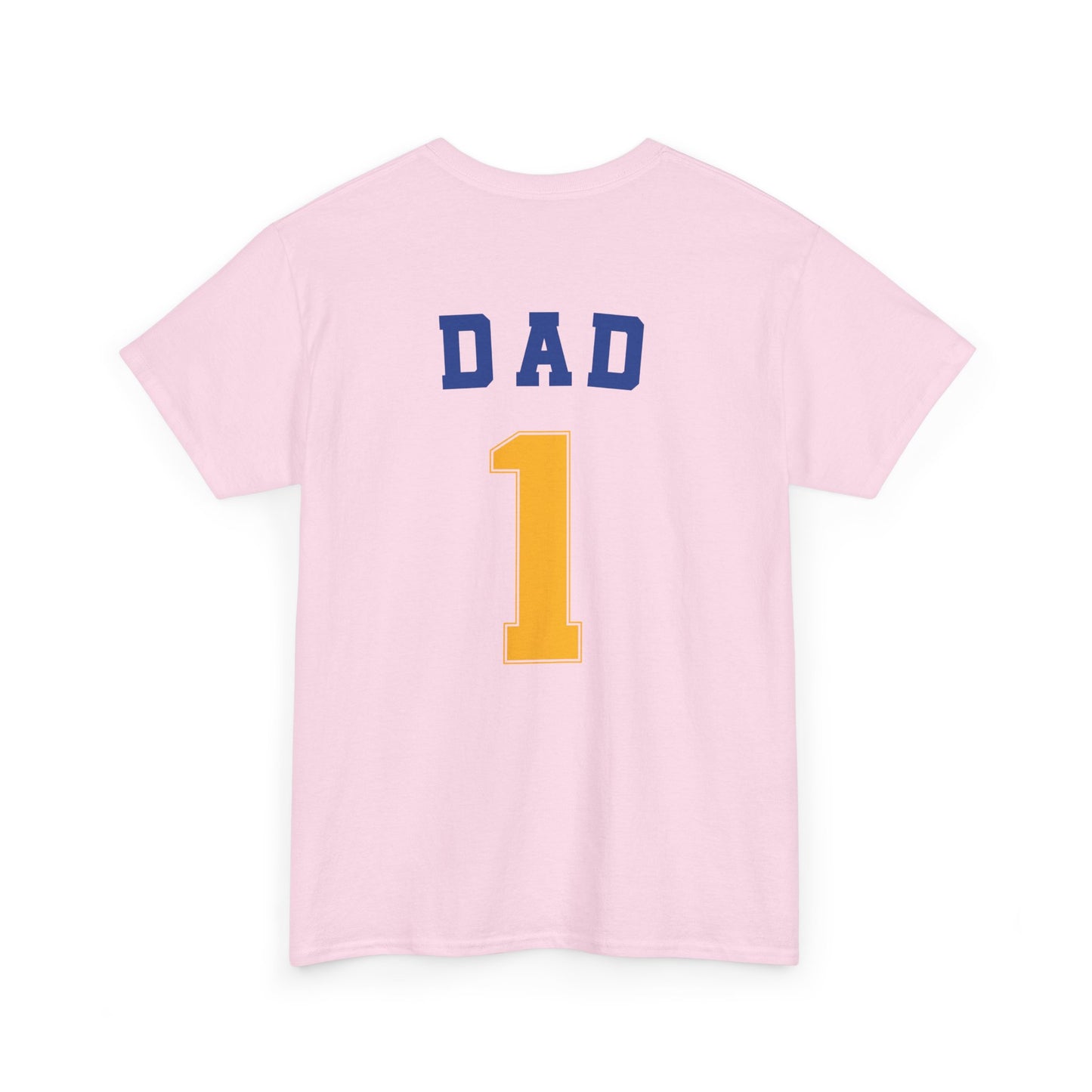 Bigfork Huskies Heavy Cotton Tee — Custom Back (“DAD #1” or Your Text)