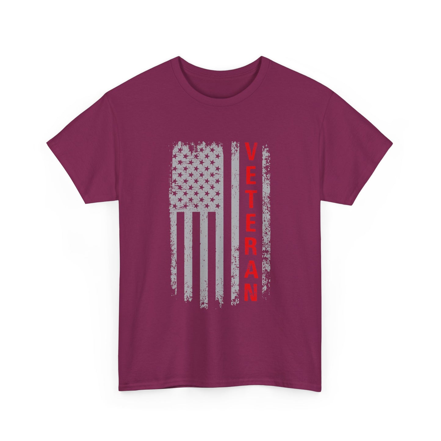 Veteran Distressed Flag Tee
