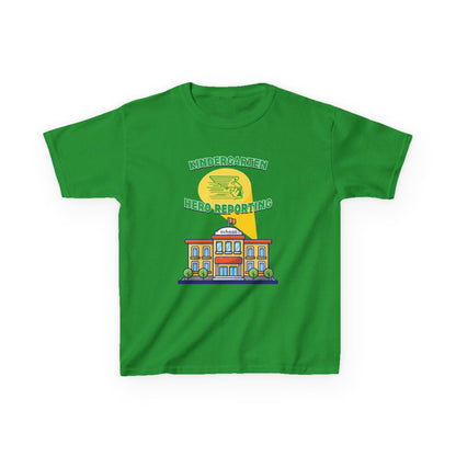 Kindergarten: Hero Reporting for Duty – Greenway Raiders Kids Tee