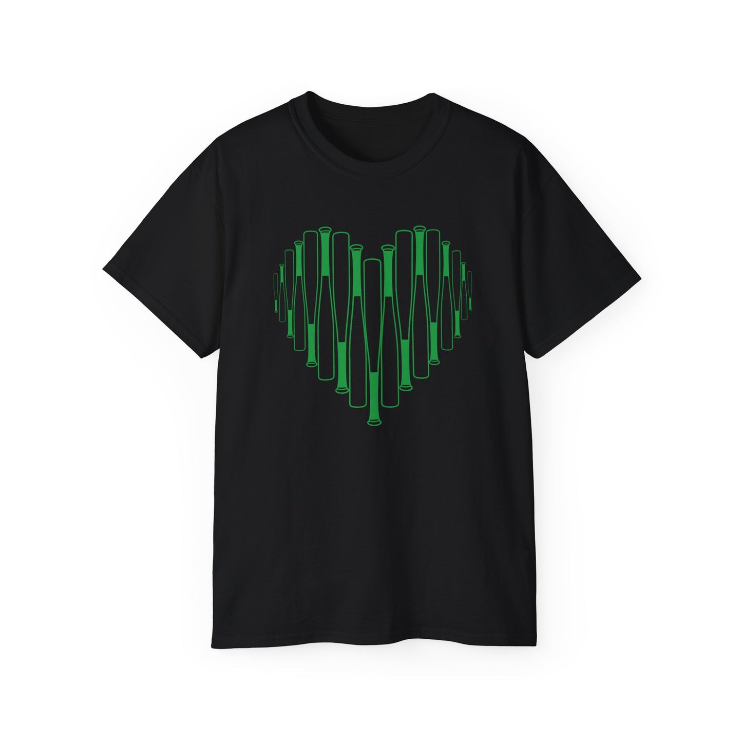 GNK Titans Baseball/Softball Heart Bat Tee