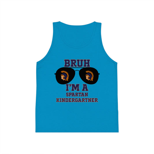 BRUH I’m a Spartan Kindergartner – Neon Tank Top Edition