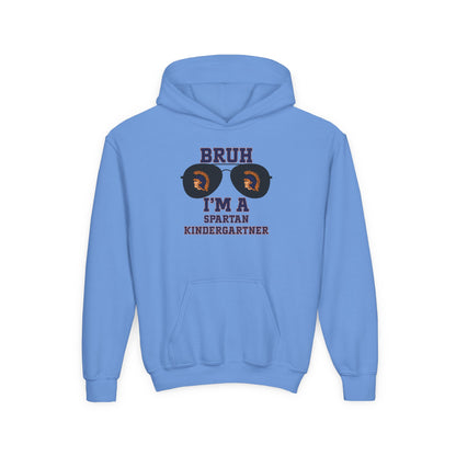 BRUH I’m a Spartan Kindergartner – NK Youth Hoodie