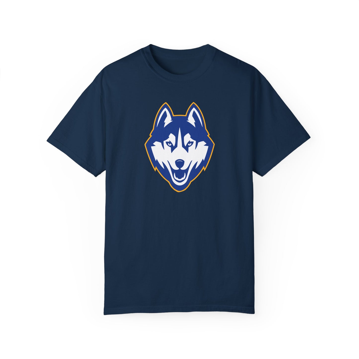 Bigfork Huskies Logo Unisex Garment-Dyed T-shirt