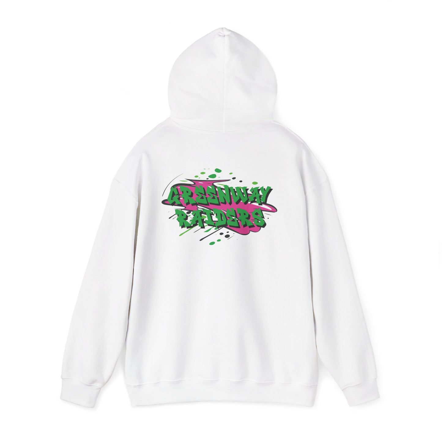 Greenway Raiders Street Script Hoodie – Graffiti Vibes Edition