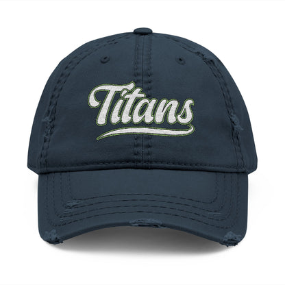 Titan Up Top – Distressed Dad Hat with Classic Swagger