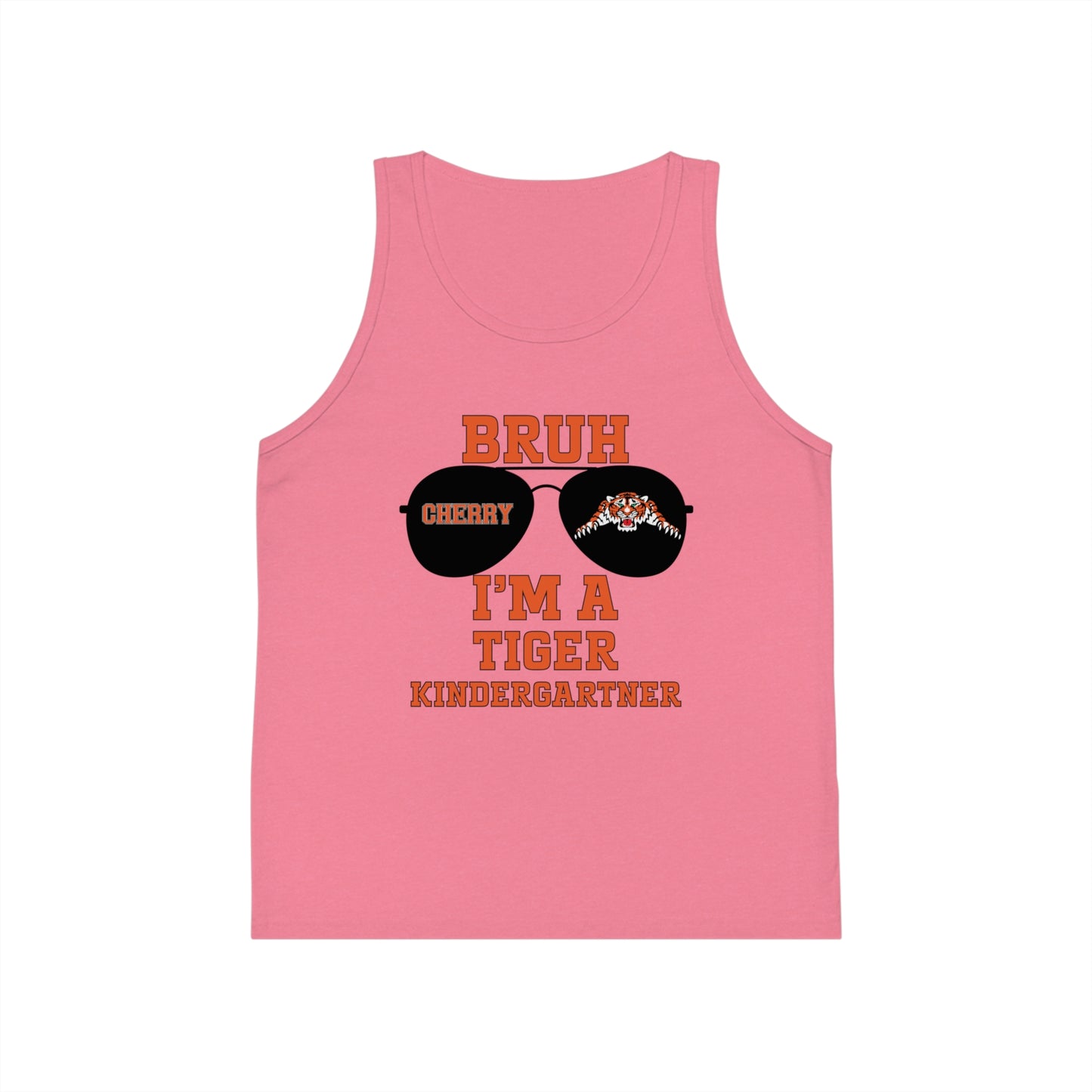 BRUH I’m a Tiger Kindergartner – Kids Tank Top