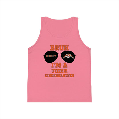 BRUH I’m a Tiger Kindergartner – Kids Tank Top