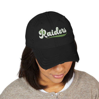 Greenway Raiders Distressed Dad Hat – Worn In, Raiders Strong