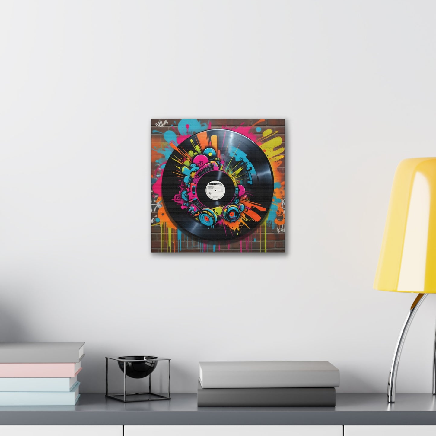 Spin City: Vinyl Graffiti Vibes