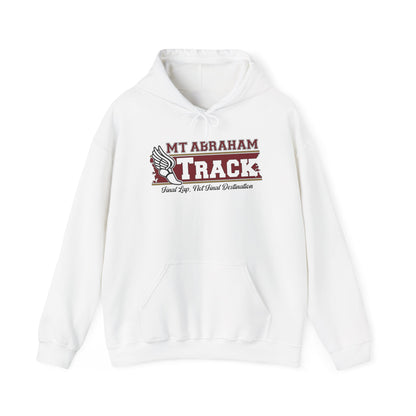 Mt. Abraham Track Hoodie — “Final Lap, Final Destination: The Finish Line” Edition