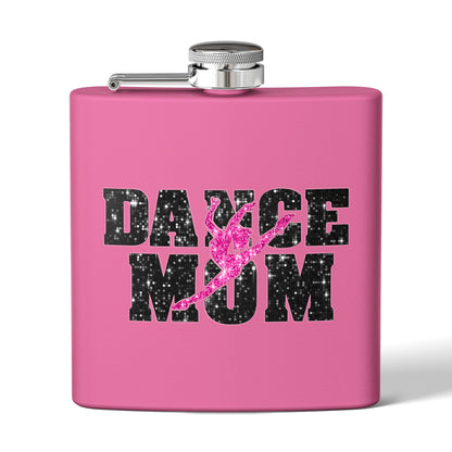 Dance Mom Emergency Hydration Flask – 6oz Stainless Sass for Recitals, Rehearsals & Sanity