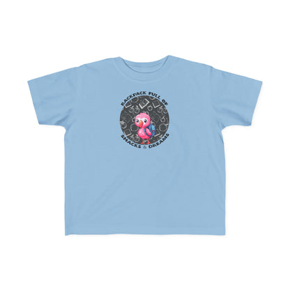 Backpack Full of Snacks & Dreams – Toddler Tee