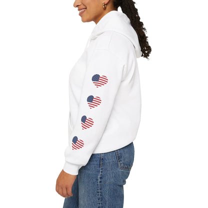 LOVE United - USA Ukraine Hoodie