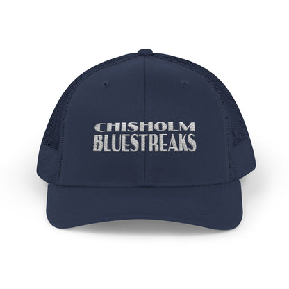 Chisholm Bluestreaks Snapback Trucker Hat – Mesh, Mean, and Made for Game Day