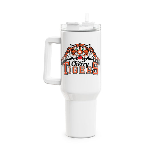 Cherry High School Tigers Stainless Steel Tumbler – 40oz