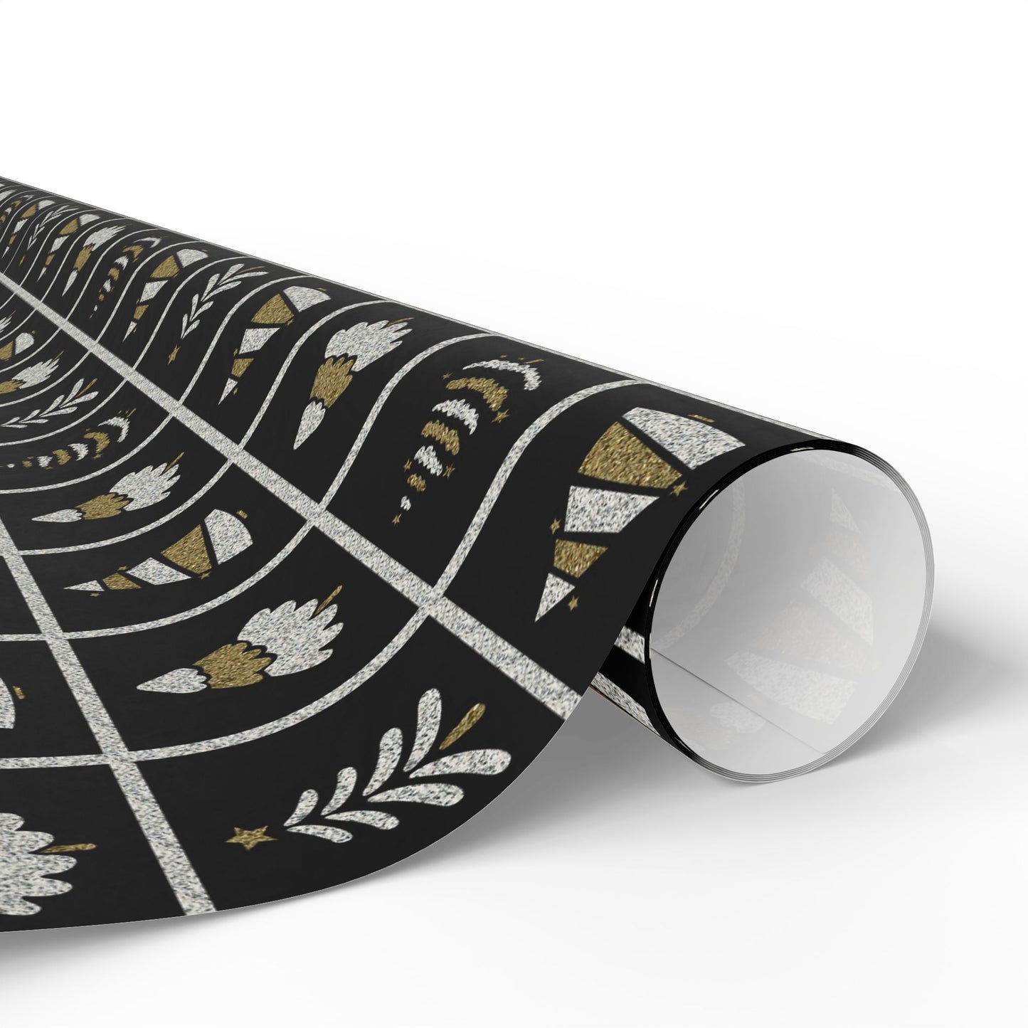 Golden Elegance Wrapping Paper