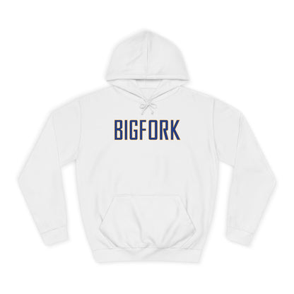 Bigfork Huskies Heavy-Blend Hoodie — Custom Back (“MOM #1” or Your Text)