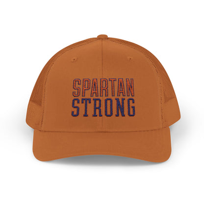 SPARTAN STRONG Trucker Hat – Built for Dirt Roads, Game Days, and Comebacks