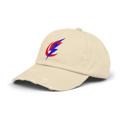Chisholm Bluestreaks Distressed Cap – Worn-In, Fired-Up, Ready to Bolt