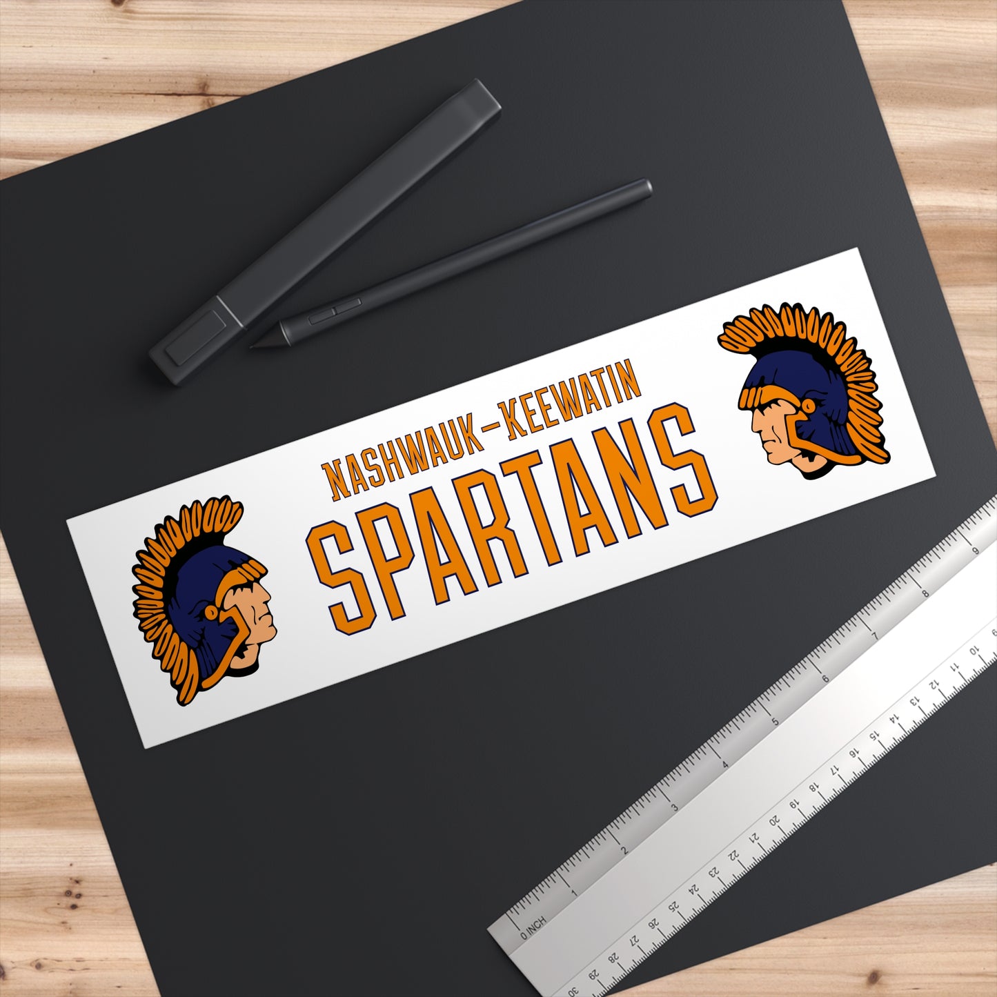 Nashwauk-Keewatin Spartans Bumper Sticker