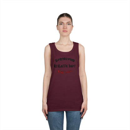 Springwood High Athletic Dept. Tank Top – Class of 1984 Horror Fan Gym Shirt