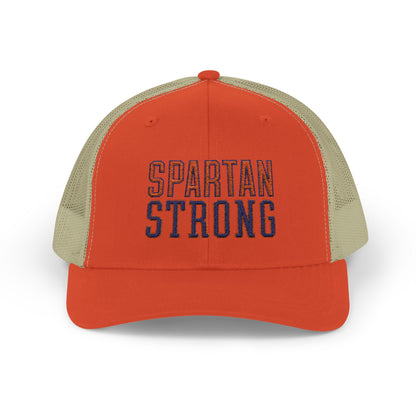 SPARTAN STRONG Trucker Hat – Built for Dirt Roads, Game Days, and Comebacks