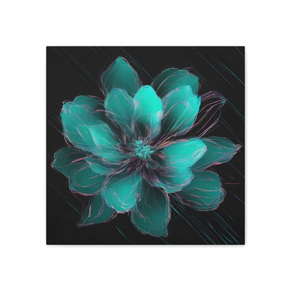 Glow Bloom: A Flower in the Void