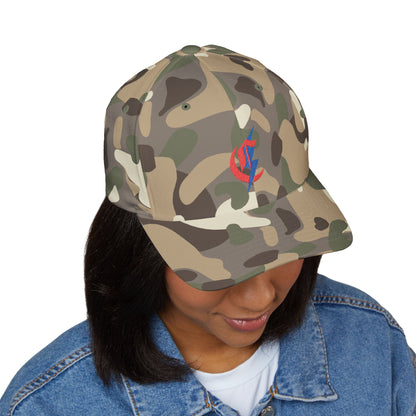 Bluestreaks Fitted Cap – Silent. Sharp. Shockwave Ready.