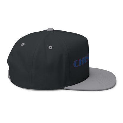 Chisholm Flat Bill Snapback – Fearless Flat Brim with Full-Throttle Flair