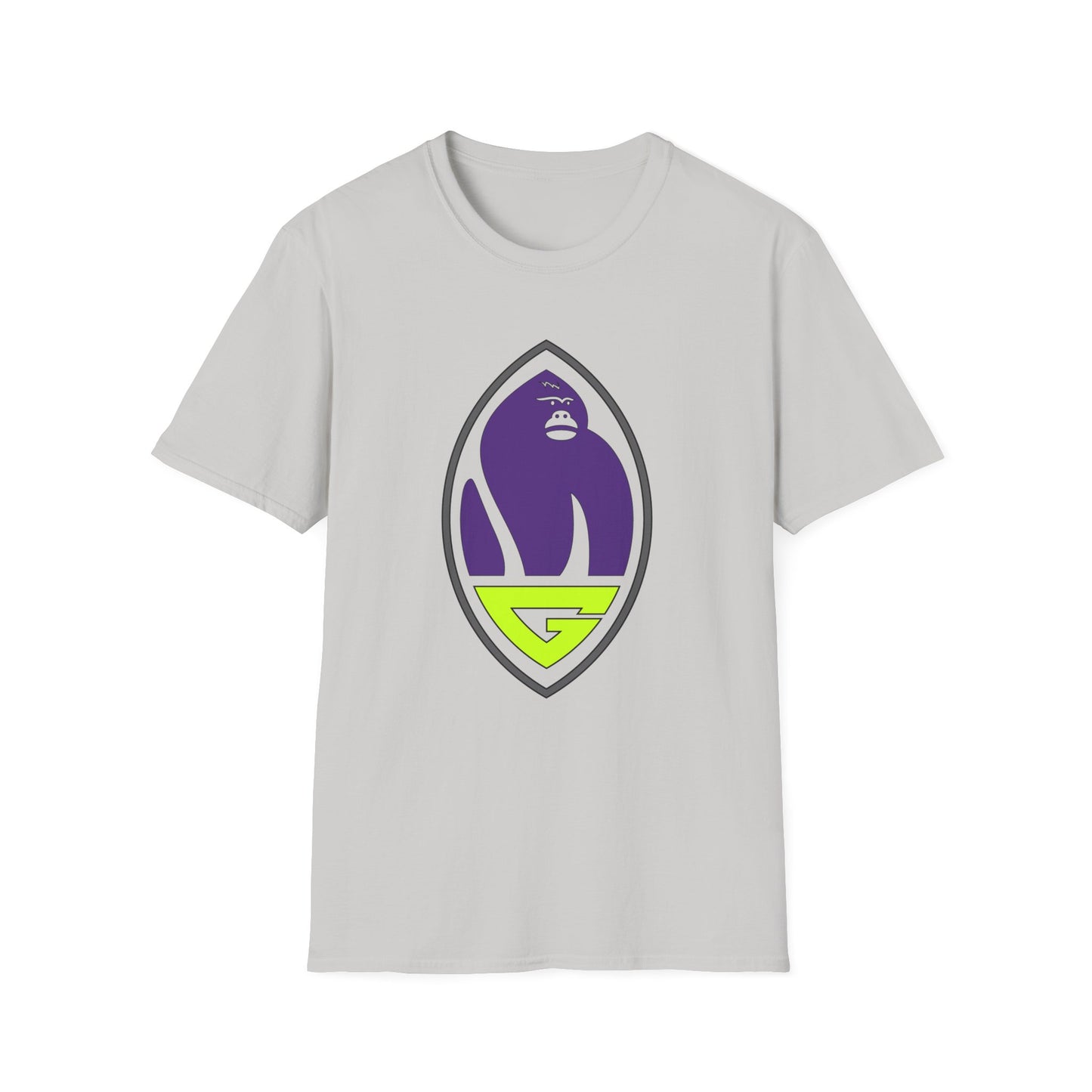 Bold & Purple: The Gorilla Emblem Tee