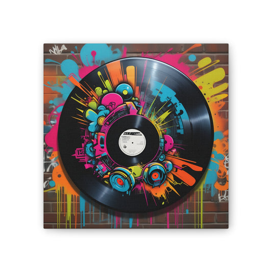Spin City: Vinyl Graffiti Vibes