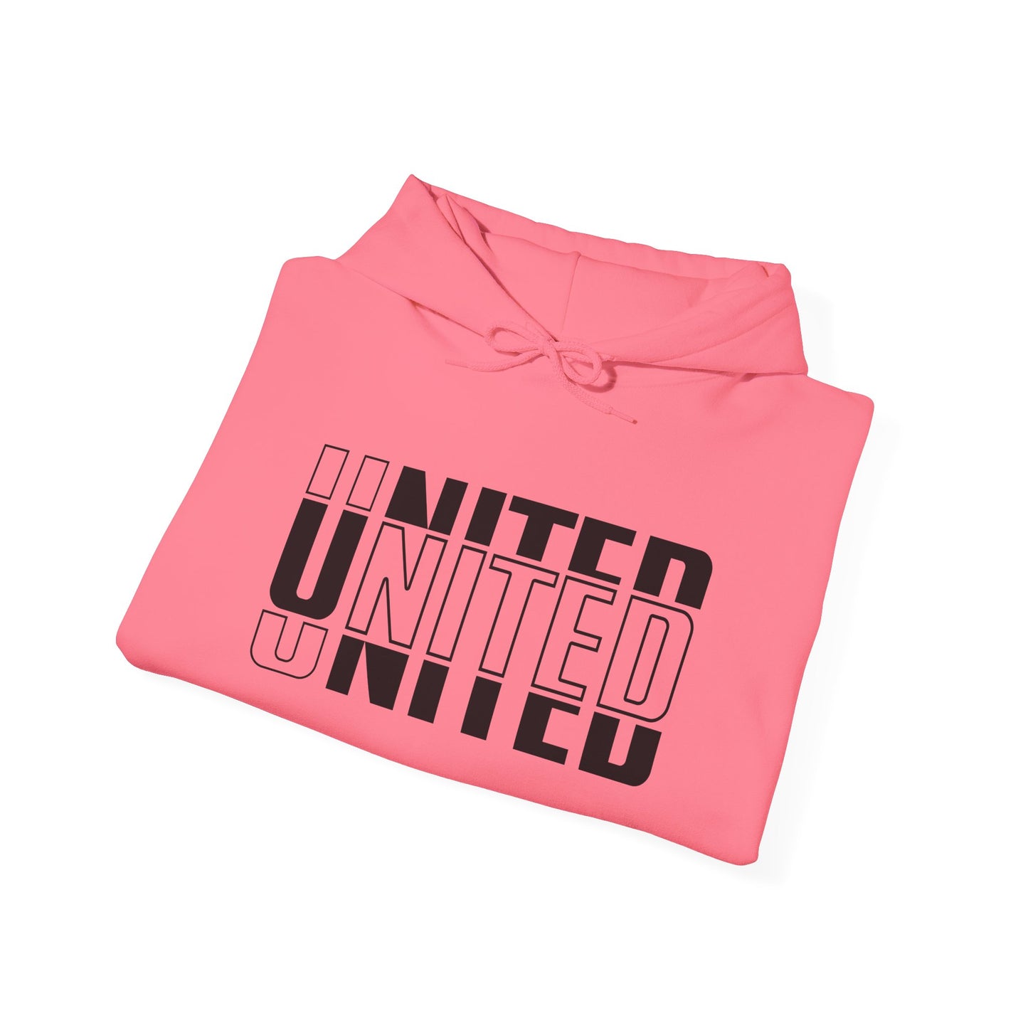 LOVE United Heavy Blend Hoodie – Minimalist Edition 🌍❤️