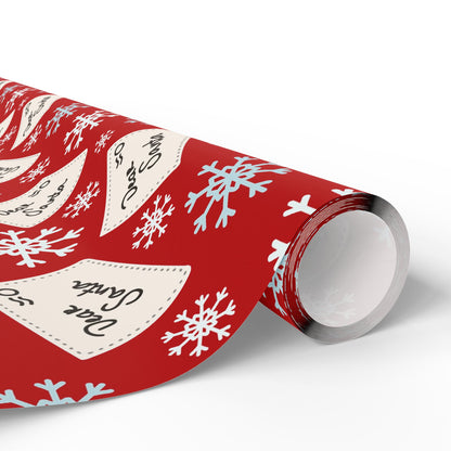 Dear Santa Wrapping Paper