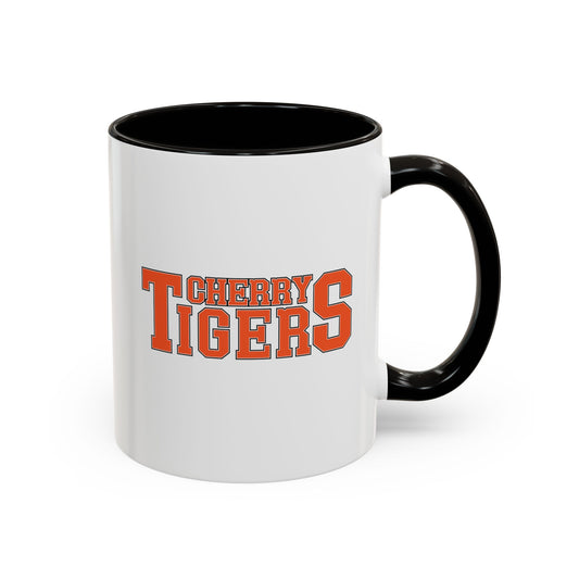 Cherry Tigers Paw Print Mug – 11oz