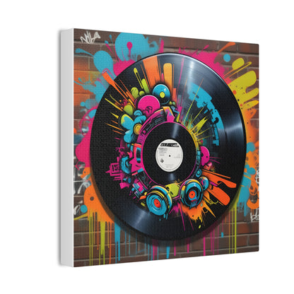 Spin City: Vinyl Graffiti Vibes