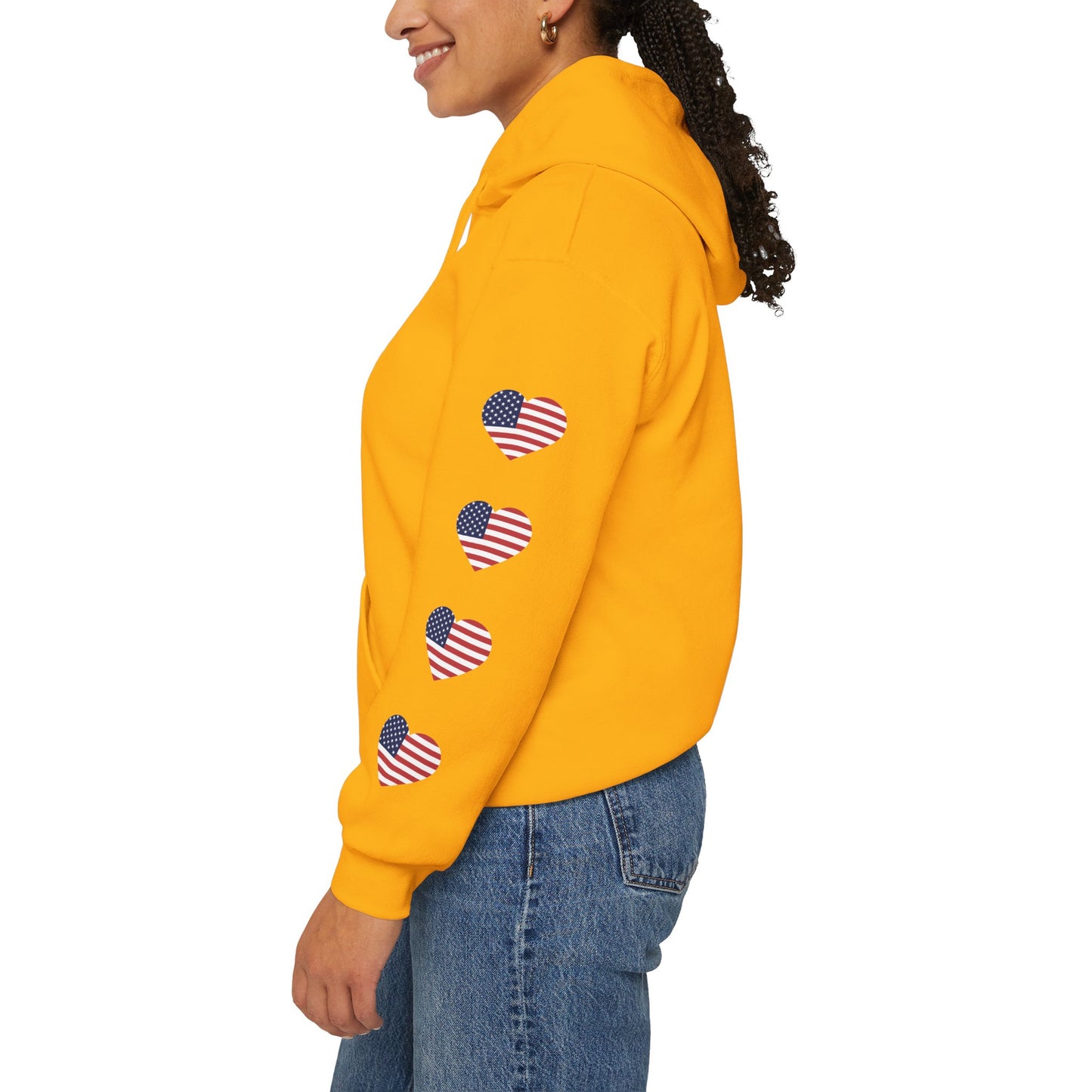 LOVE United - USA Ukraine Hoodie