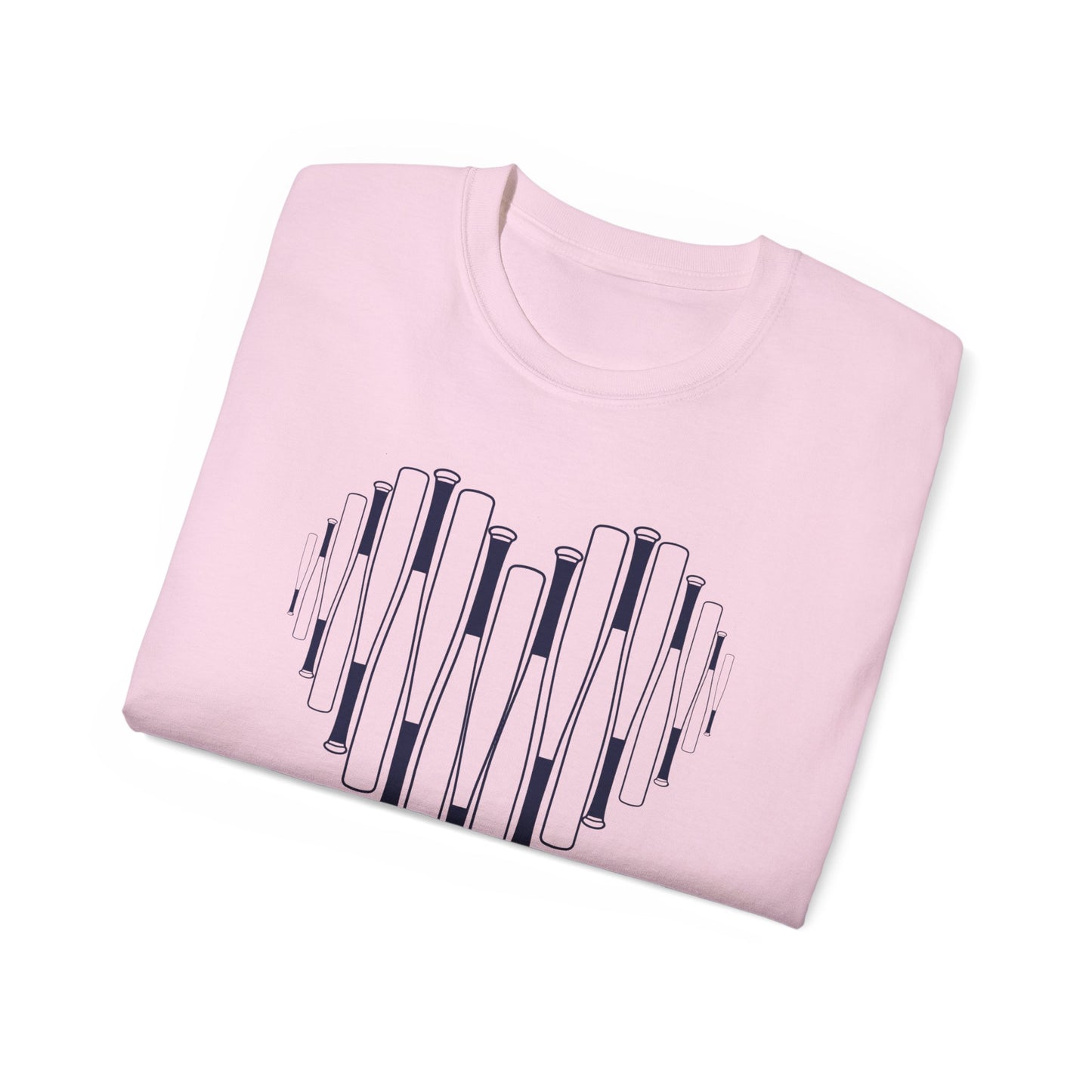 GNK Titans Baseball/Softball Heart Bat Tee