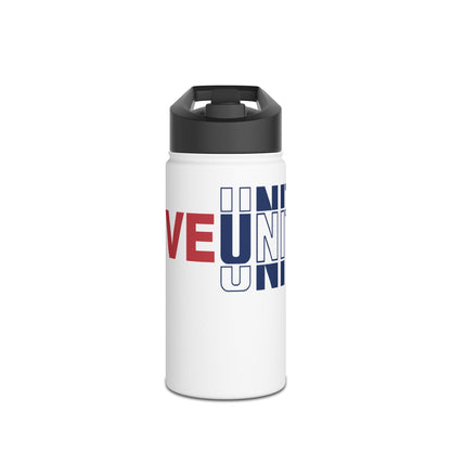 LOVE United USA Stainless Steel Water Bottle | 12oz, 18oz, 32oz