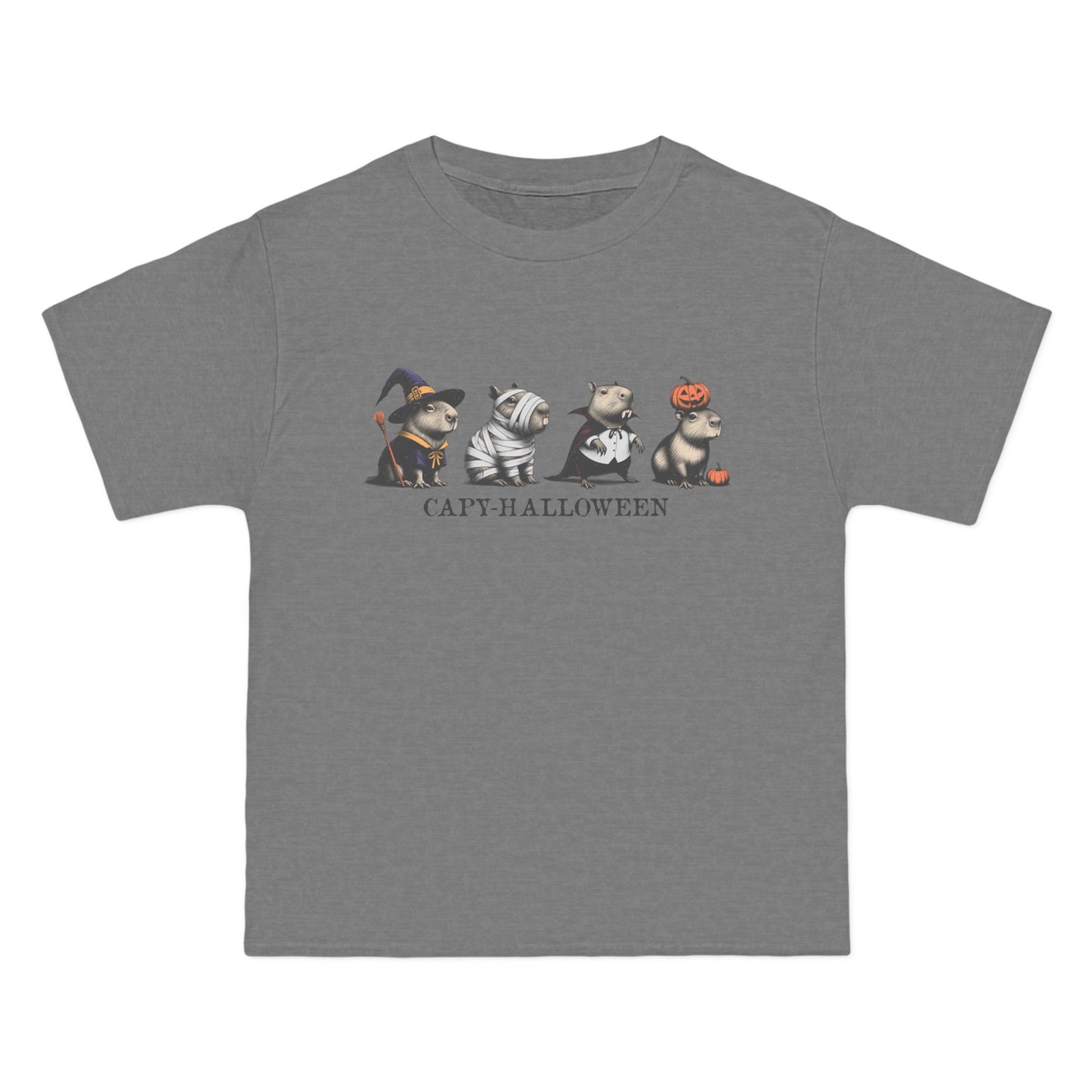 Capy Halloween Season T-Shirt – Spooky Fun with Capybara Style