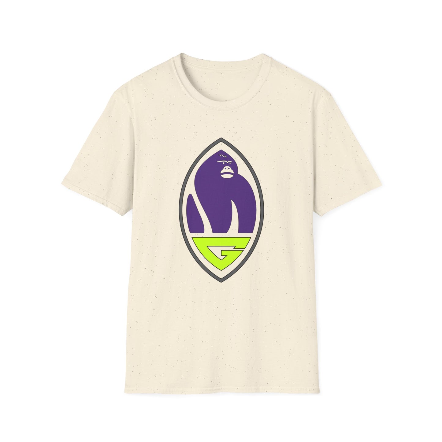 Bold & Purple: The Gorilla Emblem Tee