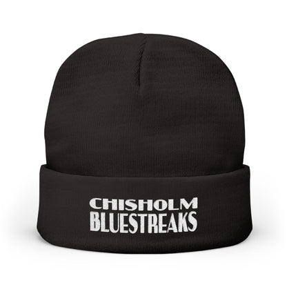 Bluestreaks Knit Beanie – Red Hot. Cold Proof. 100% Streak-Approved.